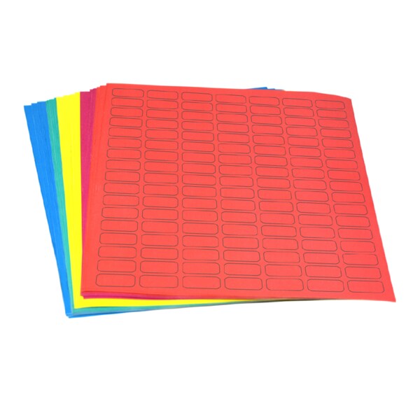 Cryo Label Laser Sheets 24x13mm for 0.5ml Tubes Asst
